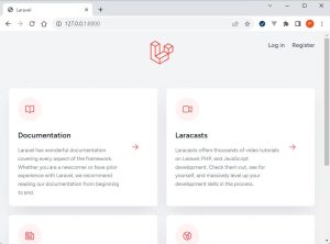 laravel welcome