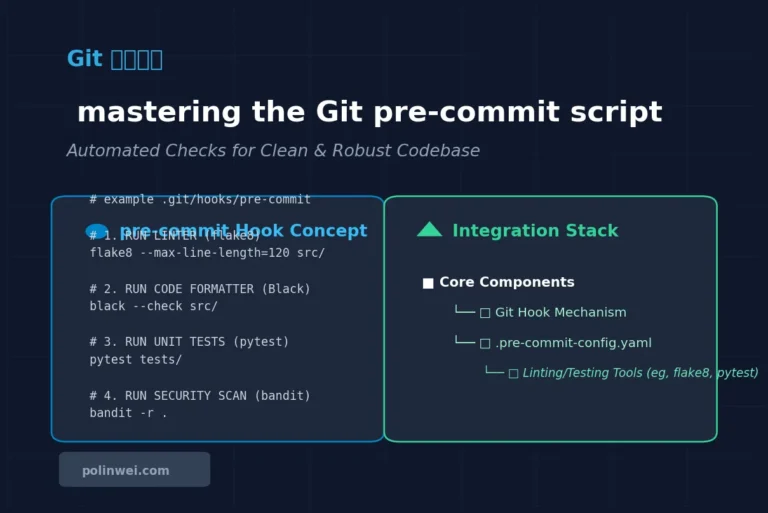 git commit的前置腳本post commit
