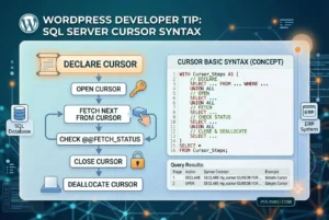 SQL Server 中印出游標(Cursor)裡值的基本寫法 5 SQLServer中印出游標Cursor裡值的基本寫法