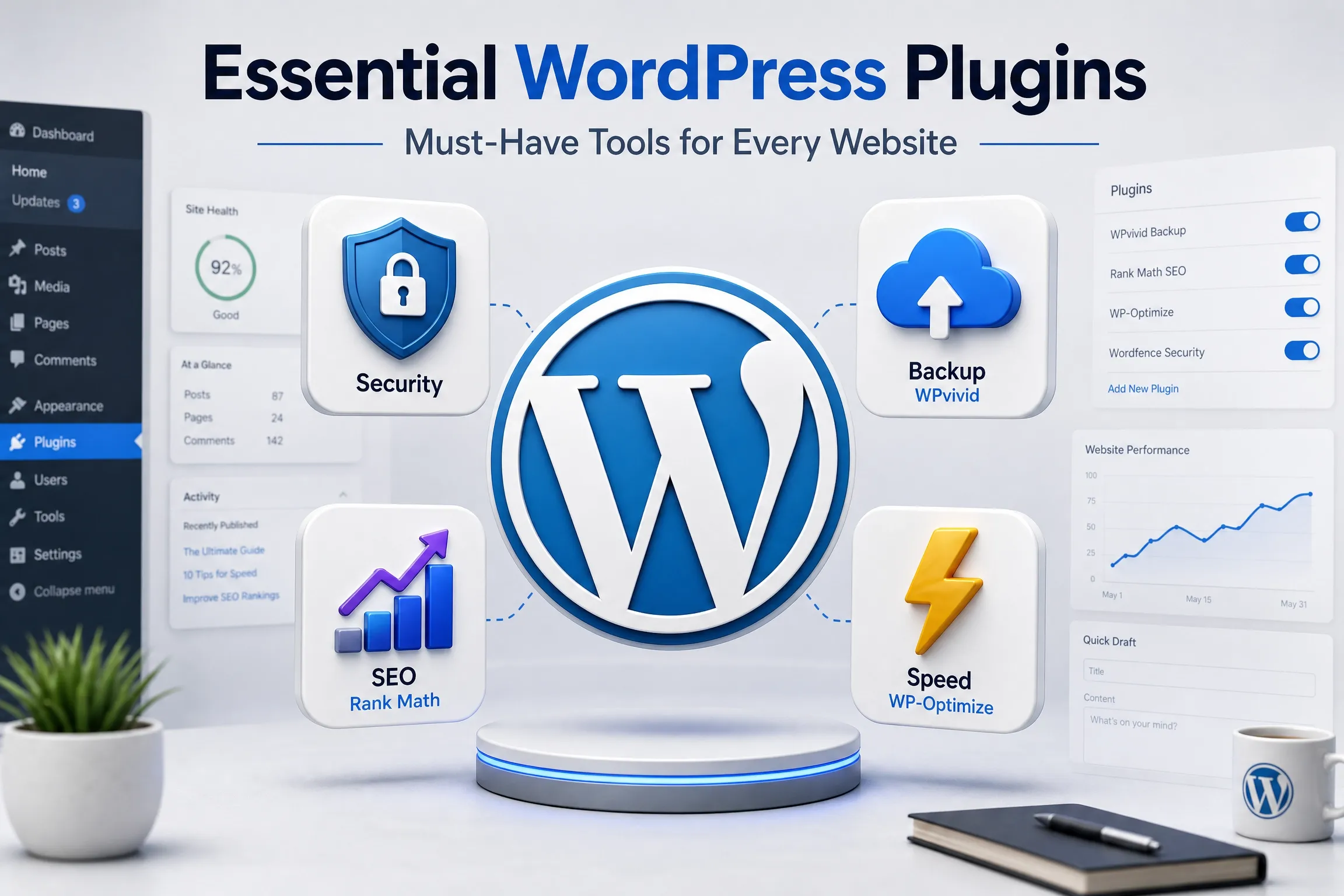 wordpress essential plugins featured