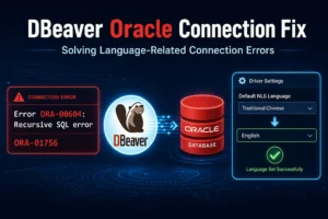 DBeaver 連接 Oracle Database 1 dbeaver oracle featured