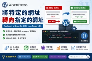 Wordpress 將特定的網址轉向指定的網址 2 wordpress redirect a specific url