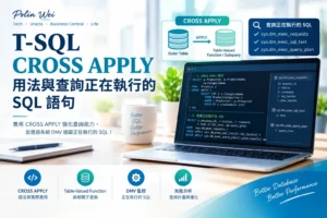 T SQL CrossApply詢教學資訊圖表